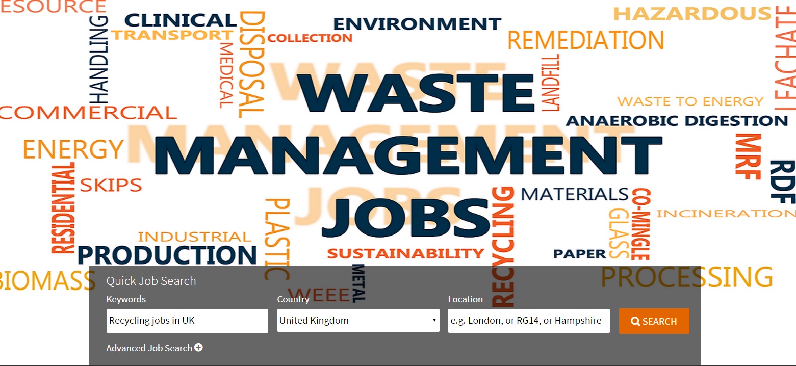 Recycling & Waste Management Jobs in UK Environment Friendly People are Seeking Recycling Jobs