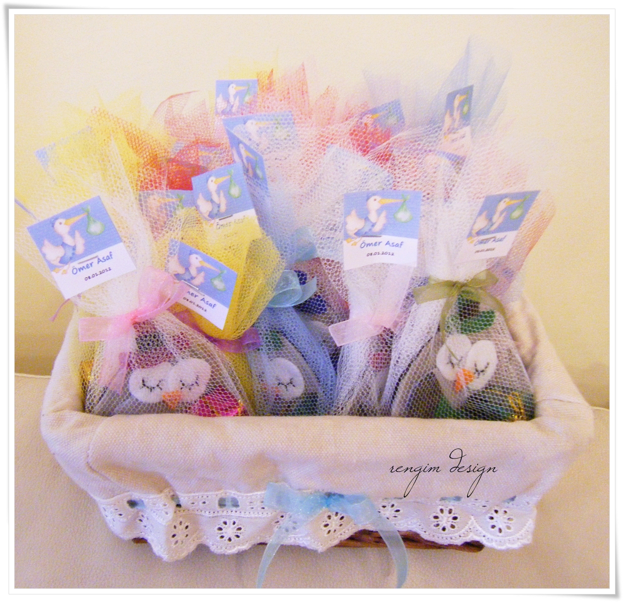 Rengim Design Keçe Bebek Şekeri ♥