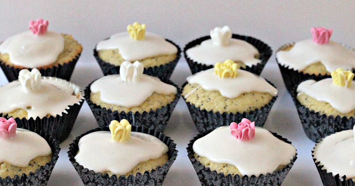 Milk and Honey Orange and Poppy Seed Cupcakes