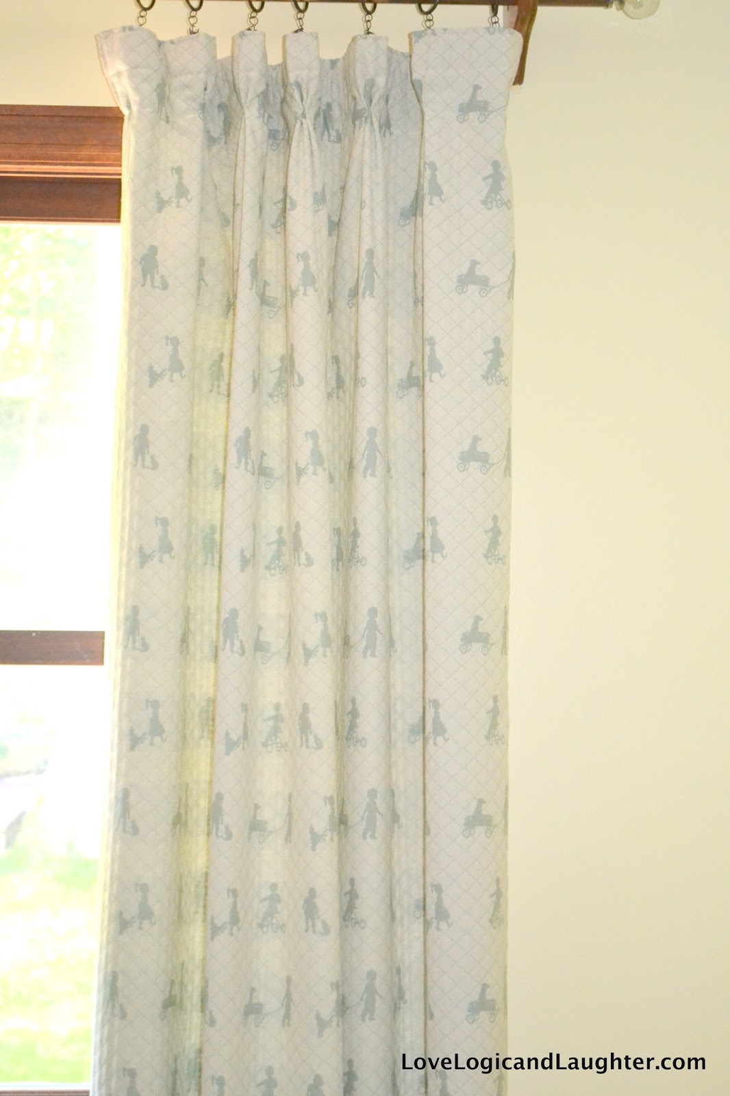 Diy Pinch Pleat Curtains Logic And Laughter
