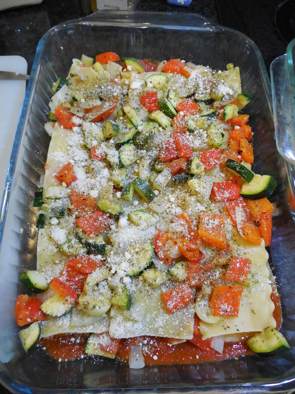 Two Kid Kitchen veggie lasagna