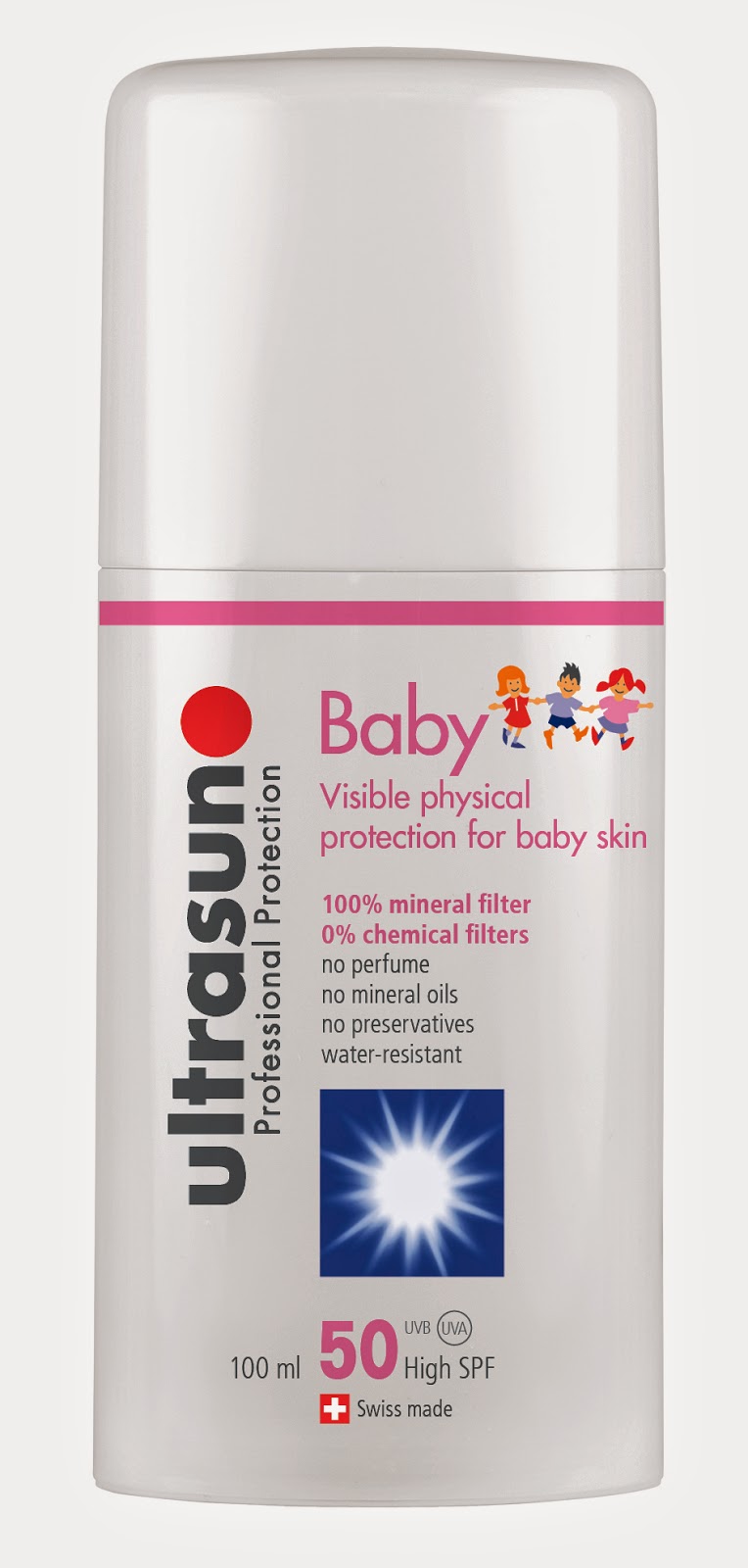 Ultrasun Sonnenmilch fürs Baby Runzelfüßchen Ultrasun Sonnenmilch für Baby Runzelfüßchen
