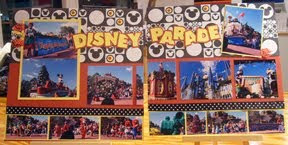 12 x 12" Multi-Photo Layout in Disney or Other Theme $15