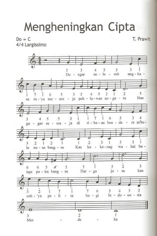 Look Ahead Partitur lagu