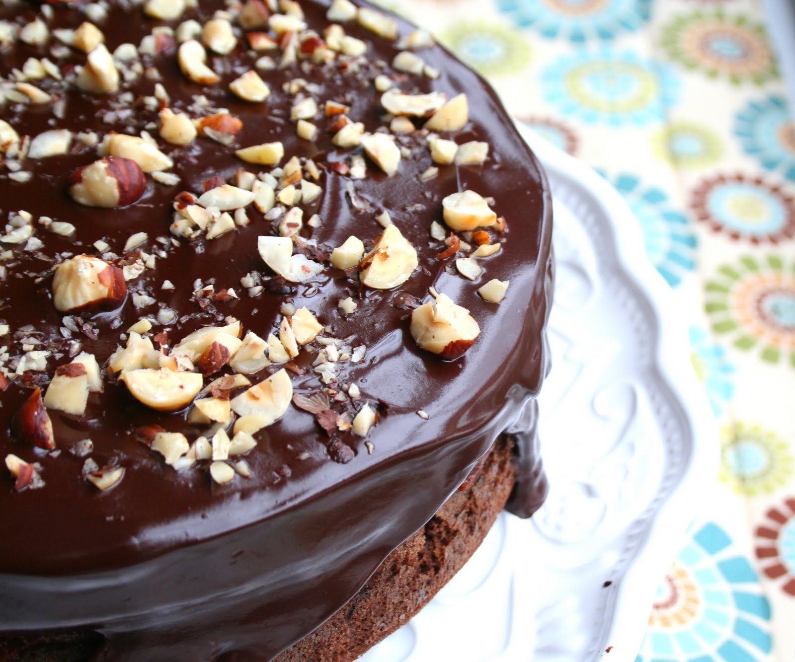 Chocolate Hazelnut Crunch Cake (Low Carb and Gluten Free) All Day I
