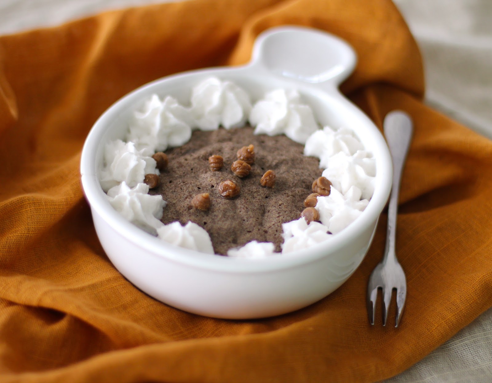 Healthy SingleServing Butterscotch Buckwheat Microwave Muffin Recipe