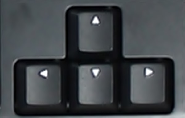 Fléches de clavier