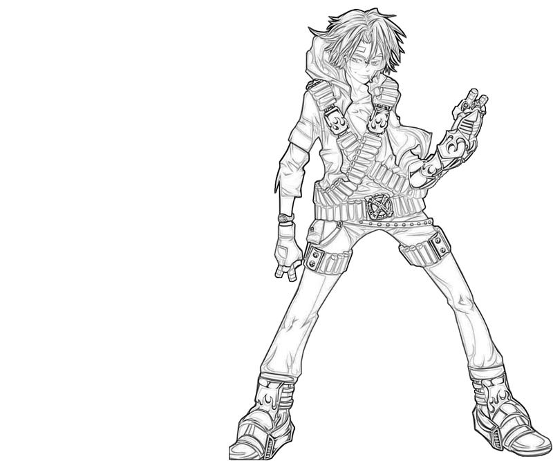 Hayato Gokudera Handsome Coloring Pages hayato-gokudera-handsome-coloring-pages