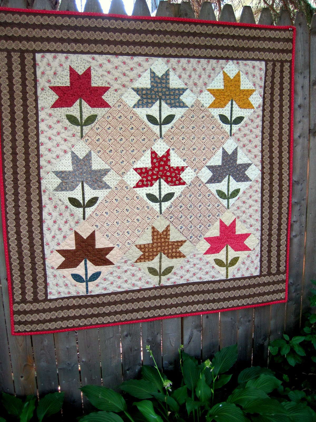 A Sentimental Quilter More Quilts in the Garden
