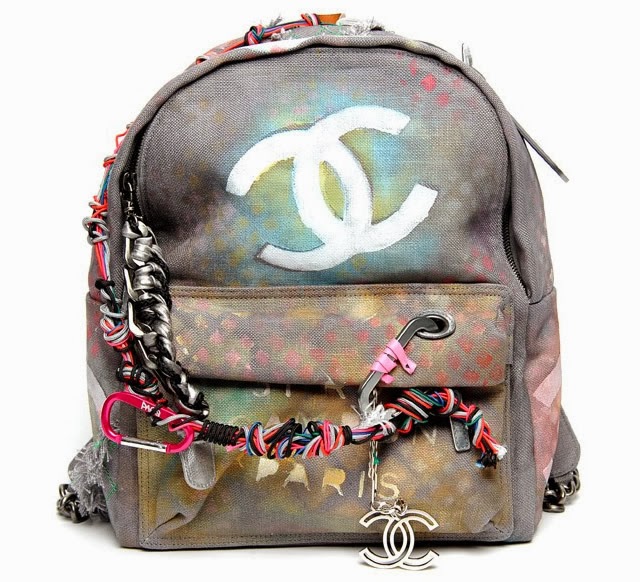 ROS.E. The Chanel S/S14 Graffiti Backpack
