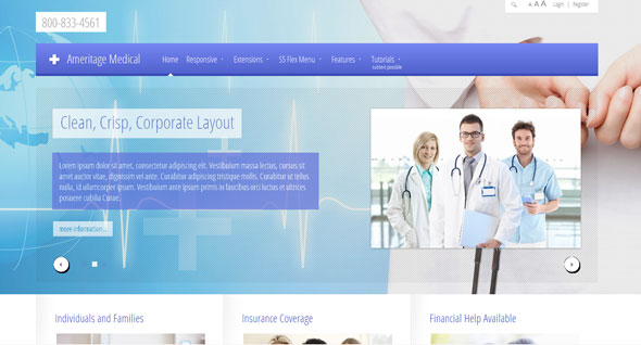 Template Website Rumah Sakit