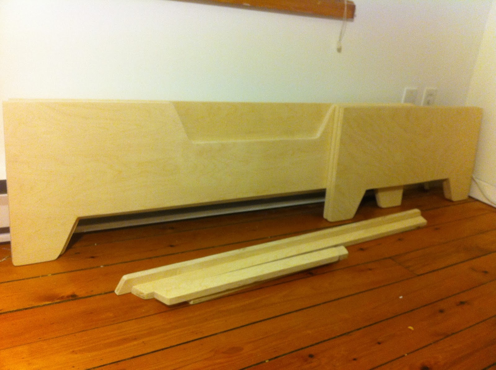 DIY Projects DIY Toddler bed with birch plywood