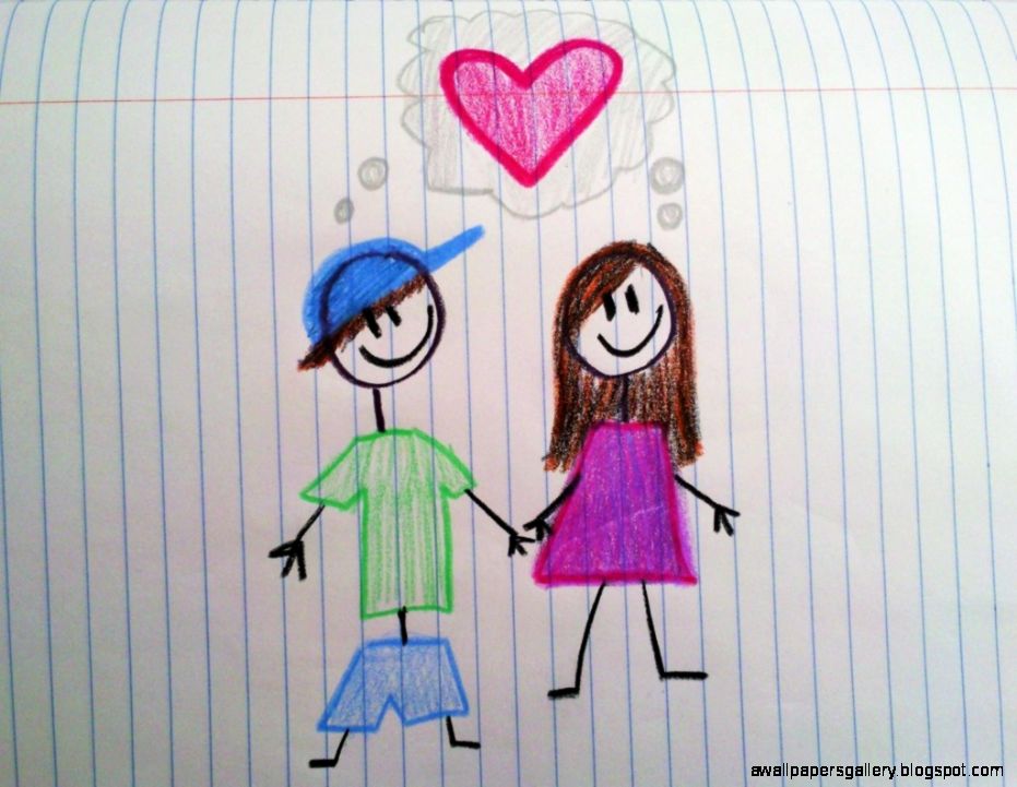 Cute Love Heart Drawings Cute Love Heart Drawings