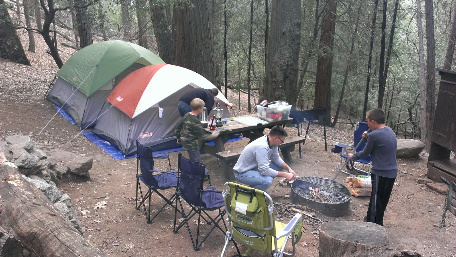 2 Days Camping Trip On Palomar Mountain Sp Phil S America Exchange Year