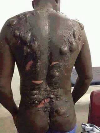 Wife bathes husband with hot water for sleeping with her mother Wife bathes husband with hot water for sleeping with her mother