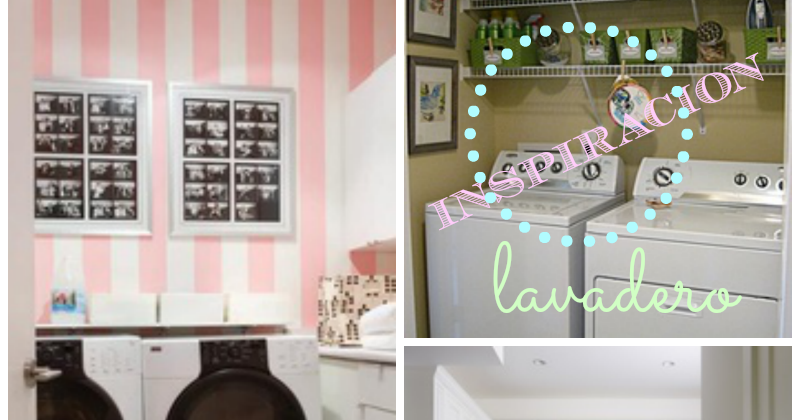 decora y adora: inspiración lavadero