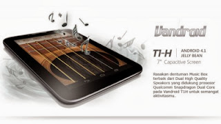 Spesifikasi Advan Vandroid T1H Lengkap