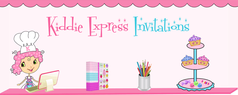Kiddie Express Invitations