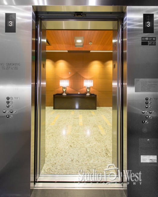 Building Interior Photography - Elevator Photography - Architectural Photography - Studio 101 West Photography