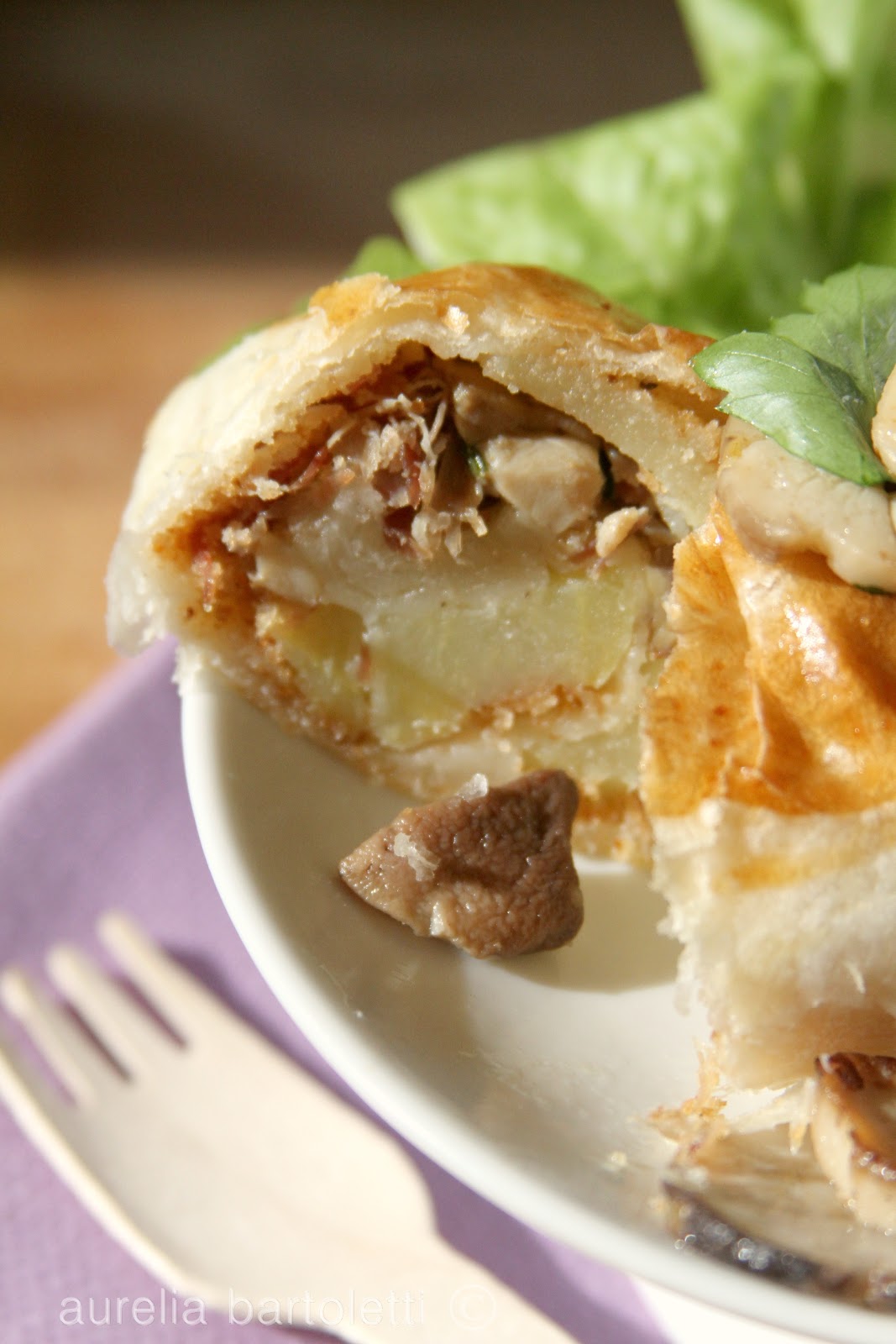 Profumi in cucina Strudel di porcini, patate e Lou Bergier Pichin