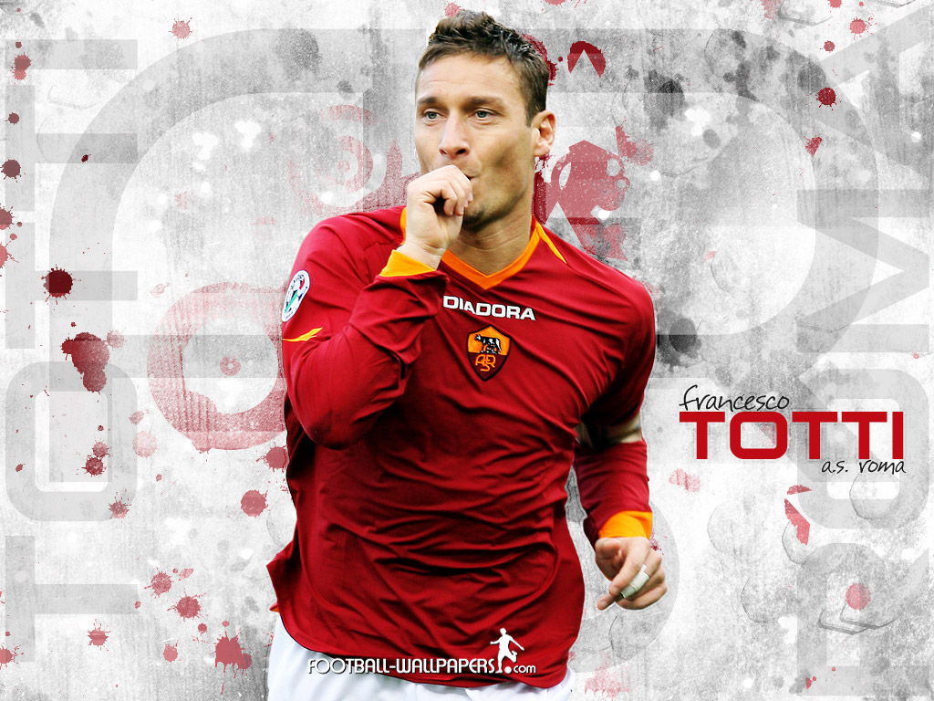 sports: Francesco Totti New Wallpaper1024 x 768