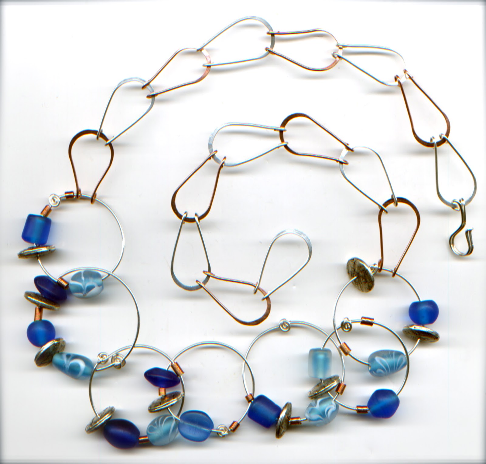 WireWorkers Guild Bead Wheel Necklace