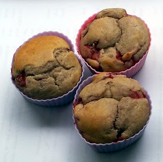 Muffiny z truskawkami