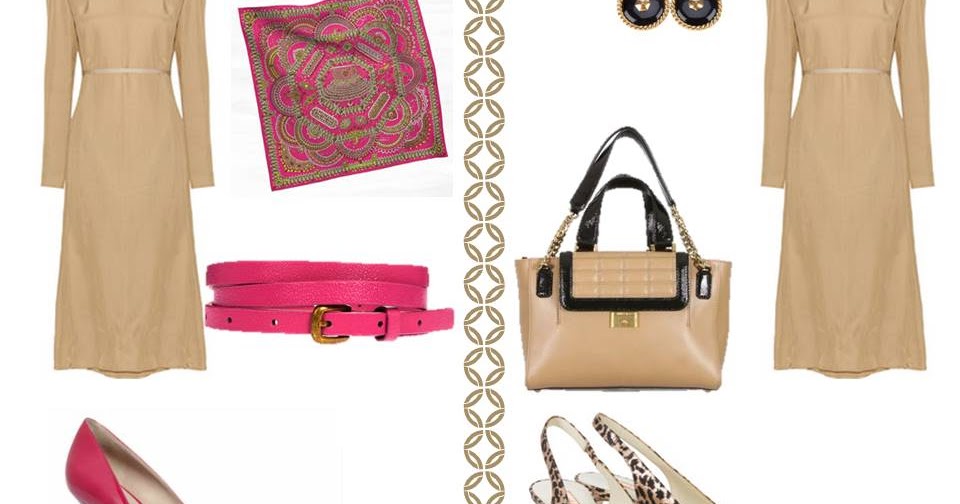 The Vivienne Files Variations on a dress beige, with sleeves