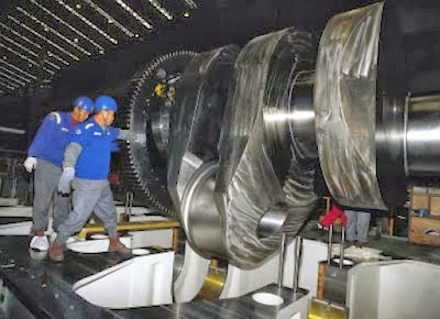 Mesin Induk Diesel Kapal Laut Terbesar di Dunia | temonmaritime
