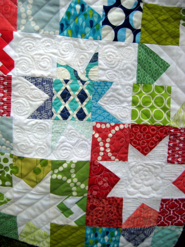 Quilty Habit "Falling Up" a Mini Quilt