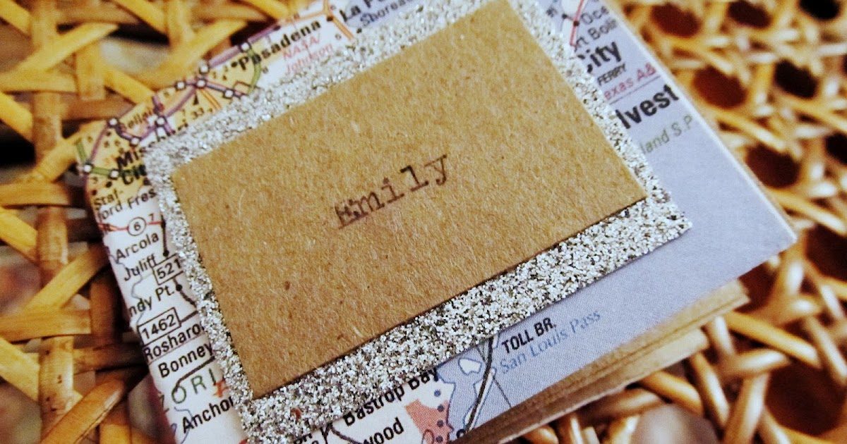 Dabbling Domesticity Mini Book Gift Tag DIY