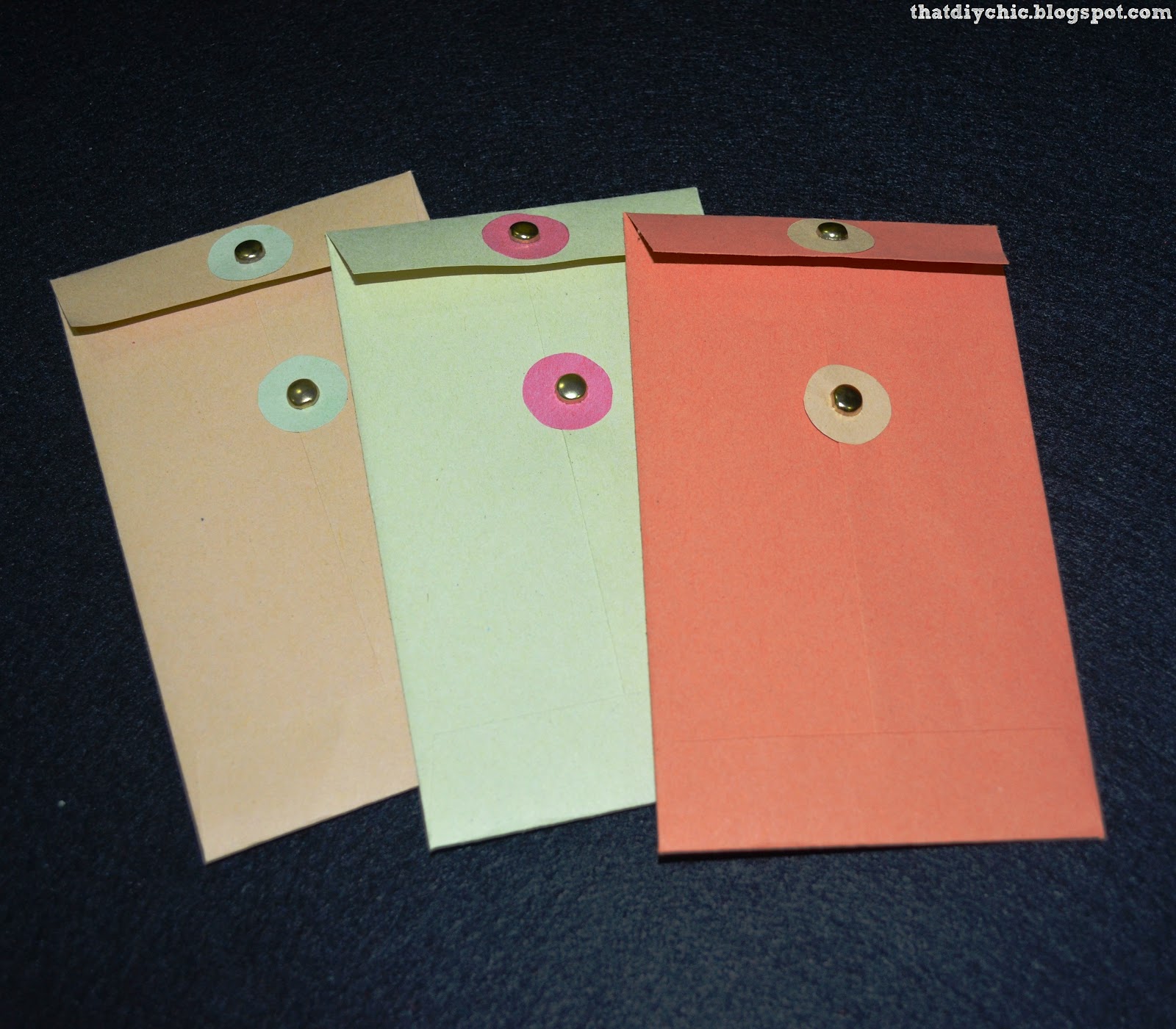 that diy chic StringTie Envelopes