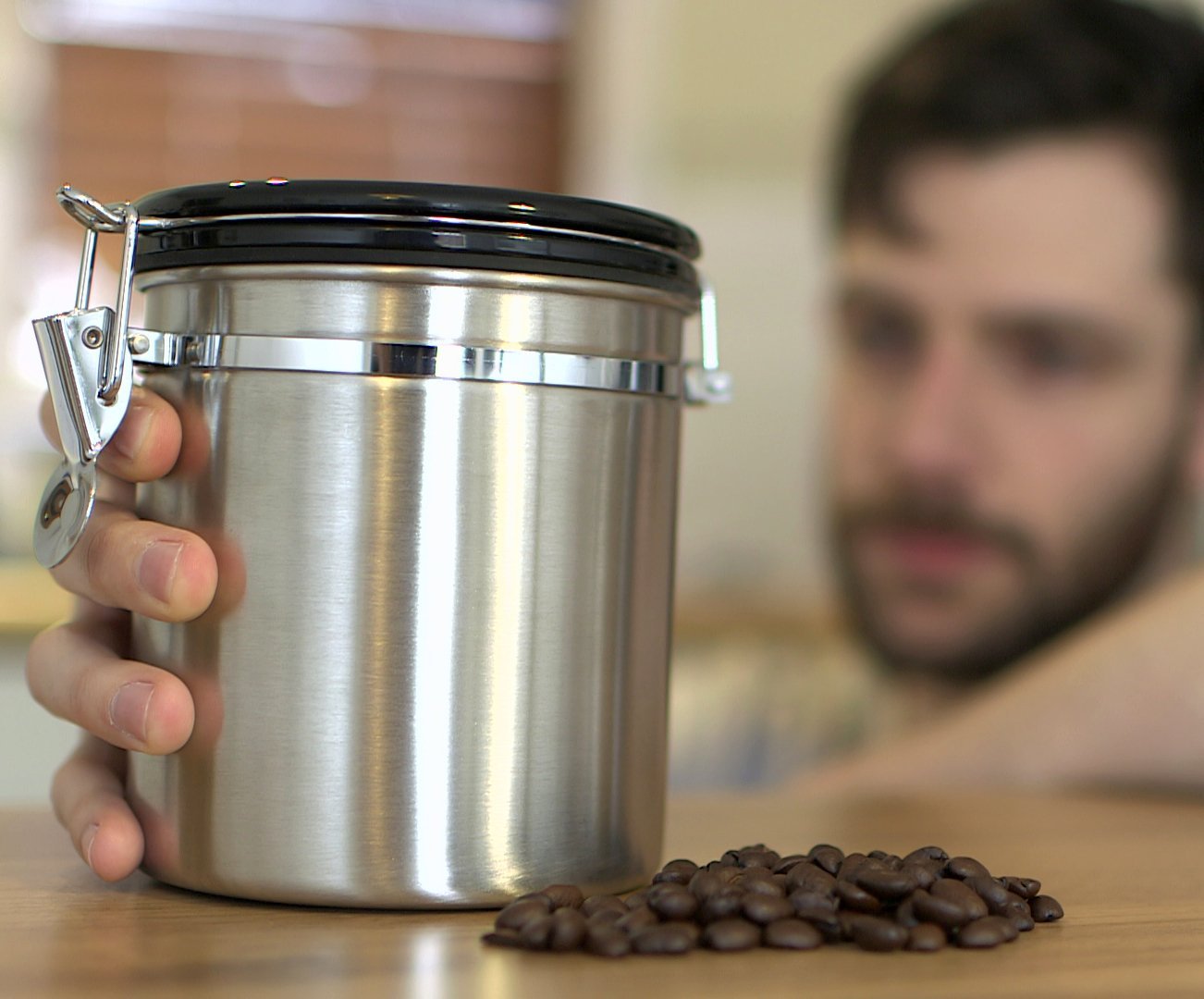 Popular Product Reviews by Amy Stainless Steel Coffee Bean Container by Coffee Gator Review