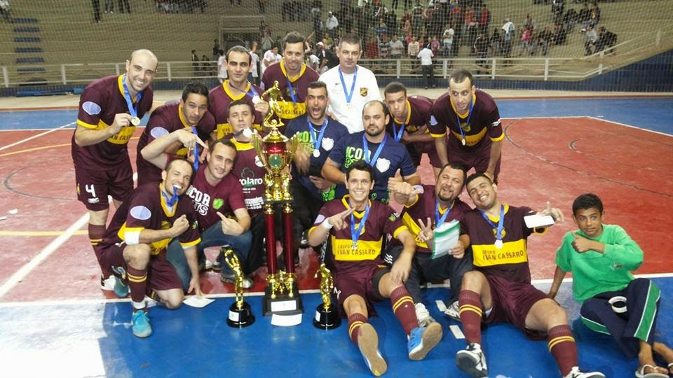 Campeão 1 Divisão Futsal jauense 2014