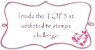 Addicted to Stamps Challenge #123 - Buttons and/or Bows