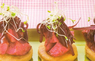 Montaditos de chorizo recetas