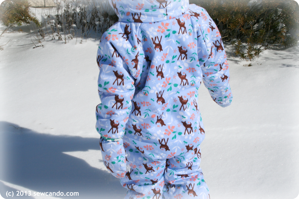 Sew Can Do Our Wintery Tale Making A Homemade Snowsuit