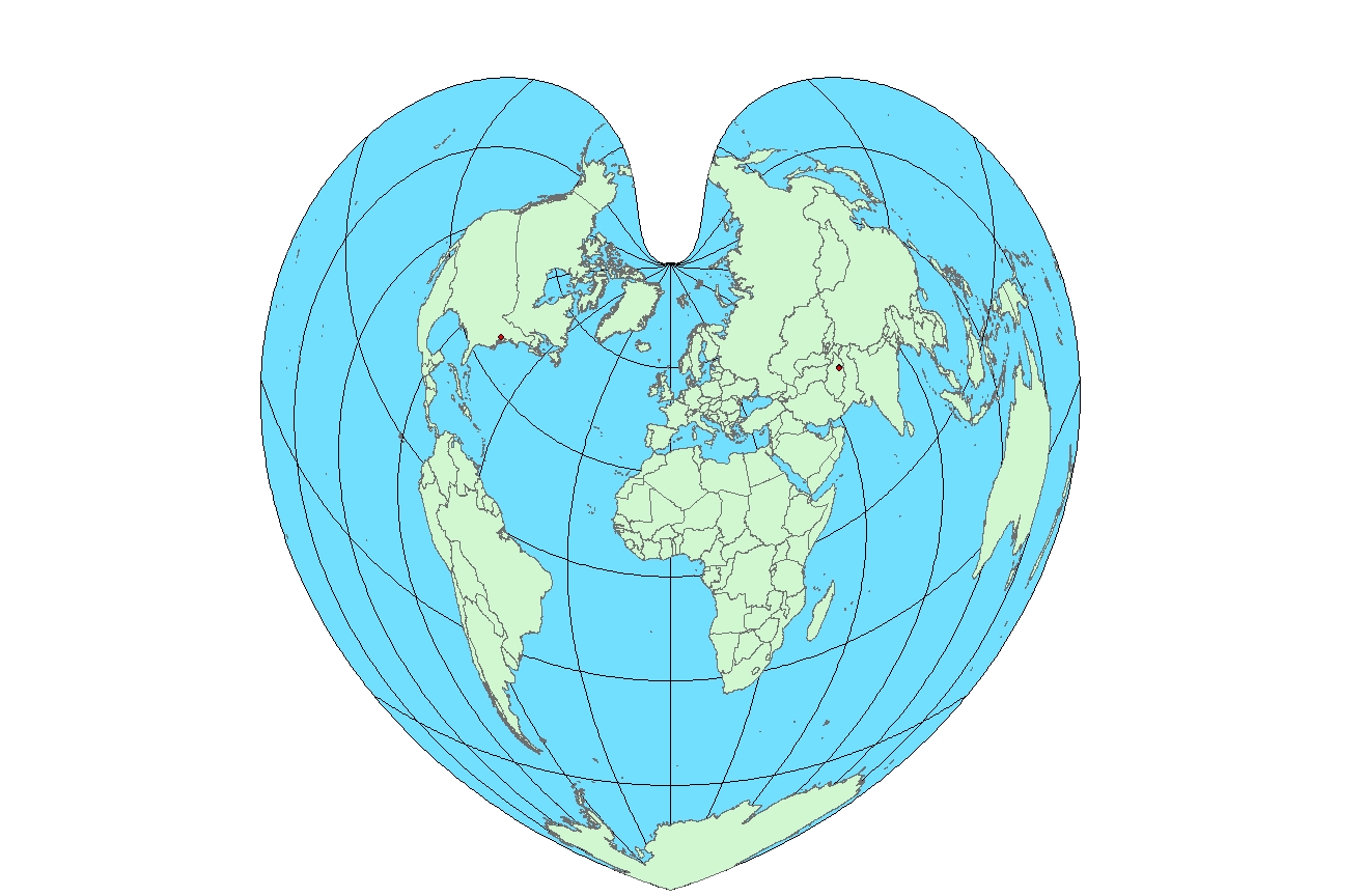 Seven Wonders of Geography Week 6 Lab Projection in ArcGIS!