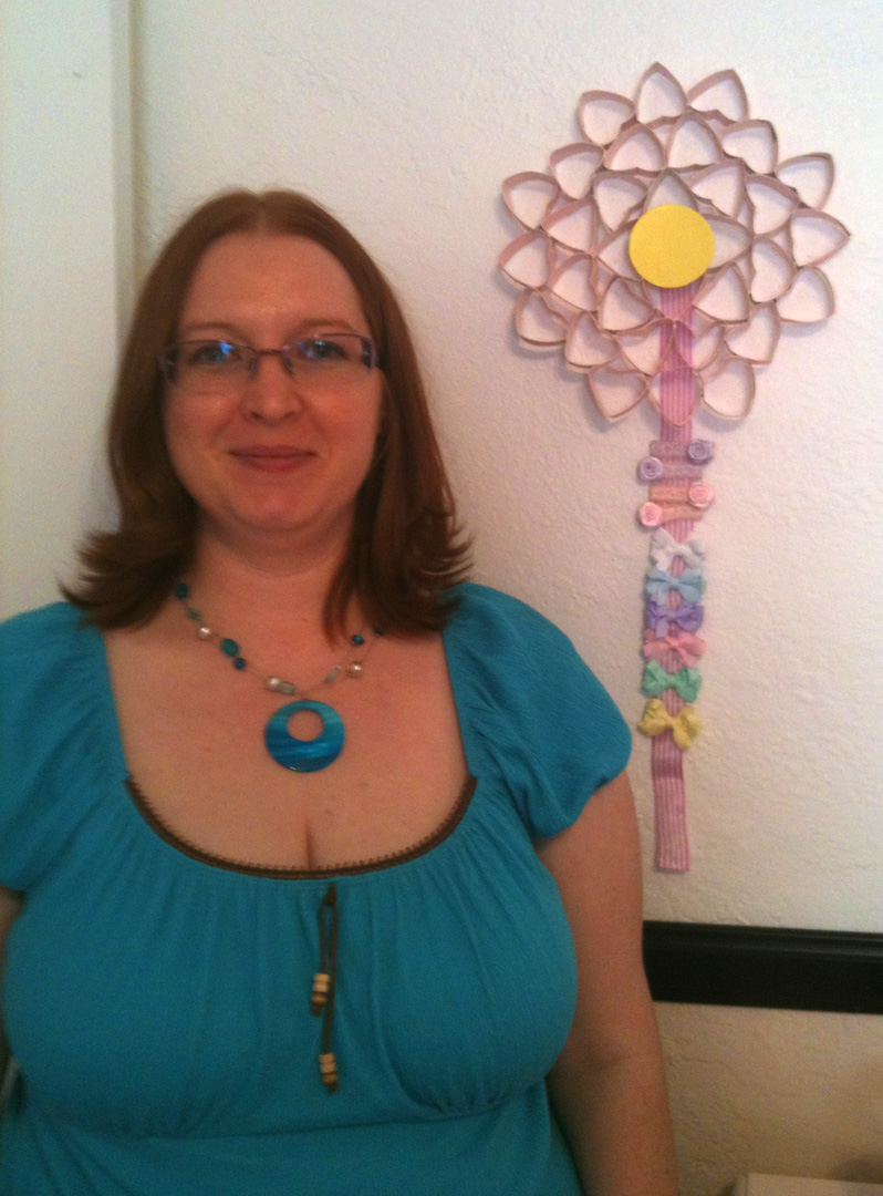 My Crazy Gluten Free Life! Wall Flower, Hair Clip HolderThingy