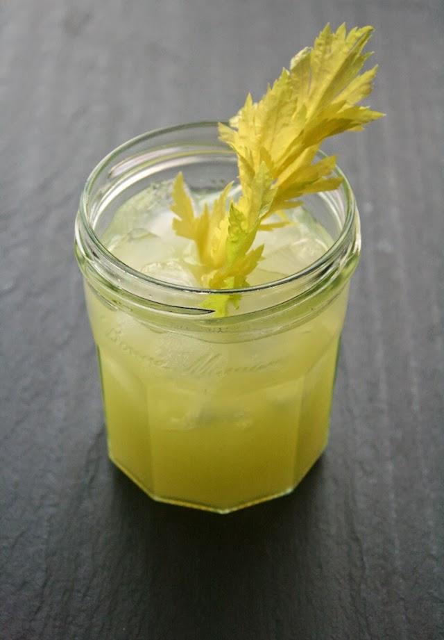 Hit The Bottle, Ladies The Celery Gimlet—Super Refreshing & Chic