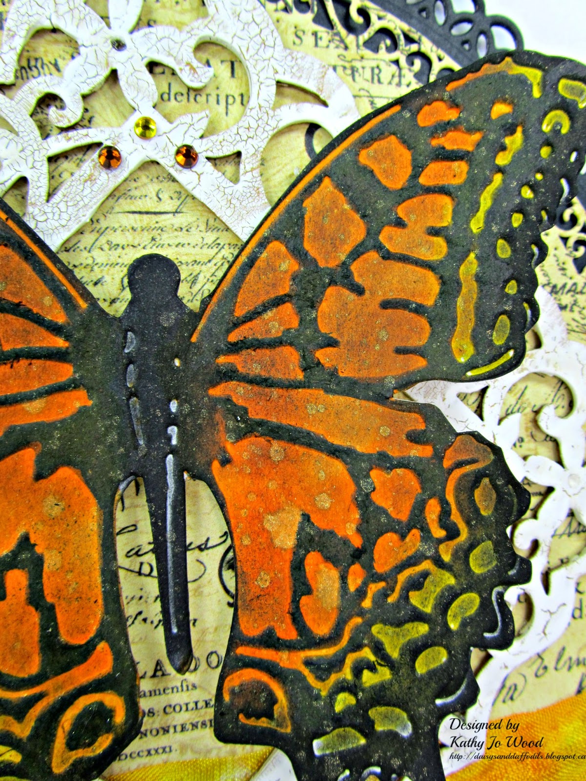 I'm a Little Teapot... Monarch Butterfly wall hanging