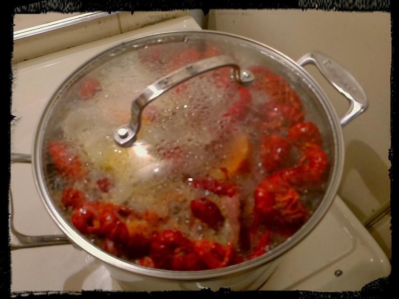 Unrepeatable and Perspicacious Shari's Sweet Potato Habanero Crawfish Boil