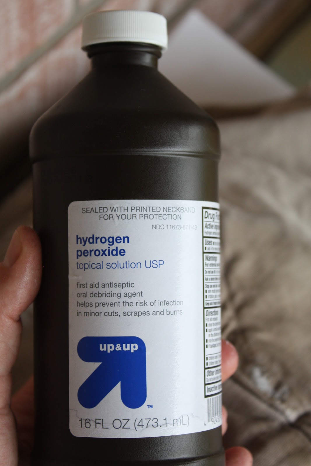 Getting Some Fun Out of Life Hydrogen Peroxide to Remove Blood Stains