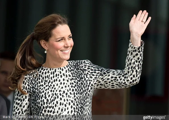 Catherine, Duchess of Cambridge leaves The Turner Contemporary