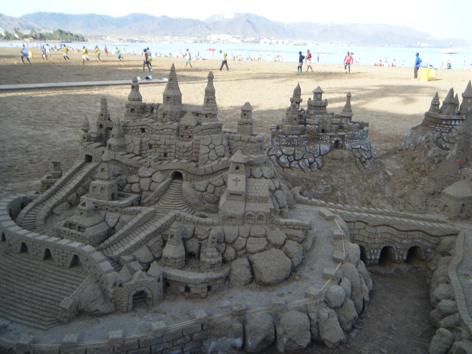 Con el corazón en la mano Castillos de arena