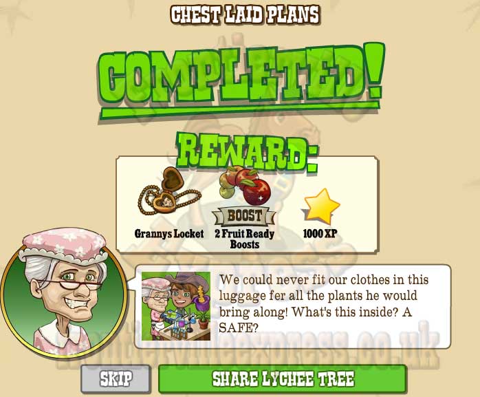 chest laid plans pioneer trail