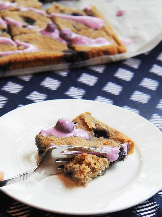 Mix it Up Recipe ReDux Blueberry Yogurt Breakfast (or Brunch) Cake