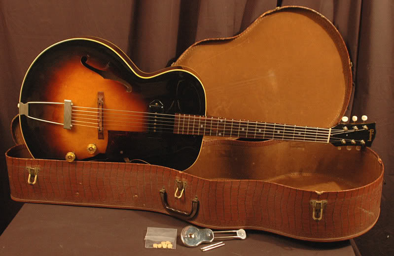 Guitar EUREKA!: POST # 715 EBAY PRICE GUIDE : 1953 Gibson ES-125