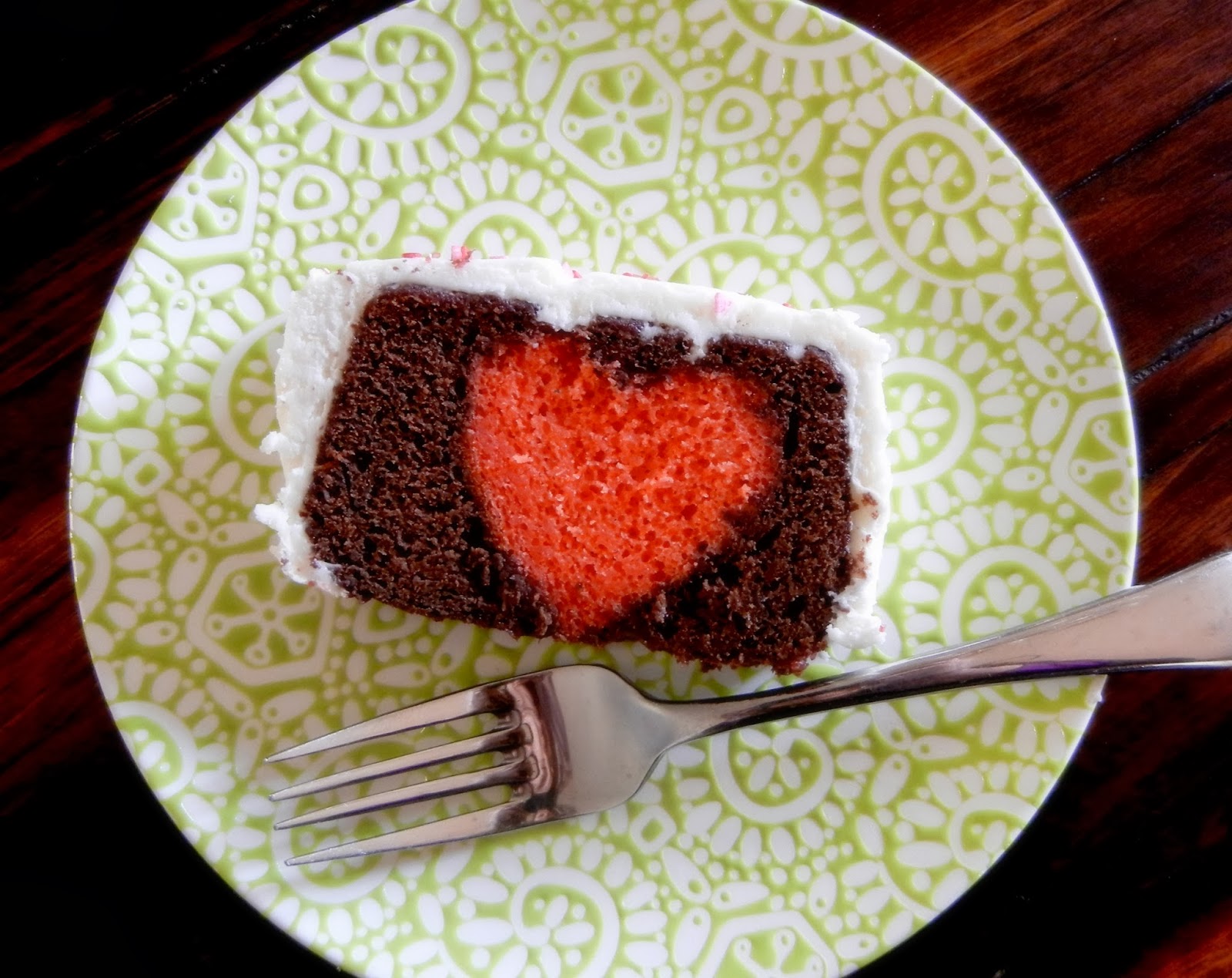 Sugar Swings! Serve Some Frosted Dark Chocolate Loaf Cake with Heart