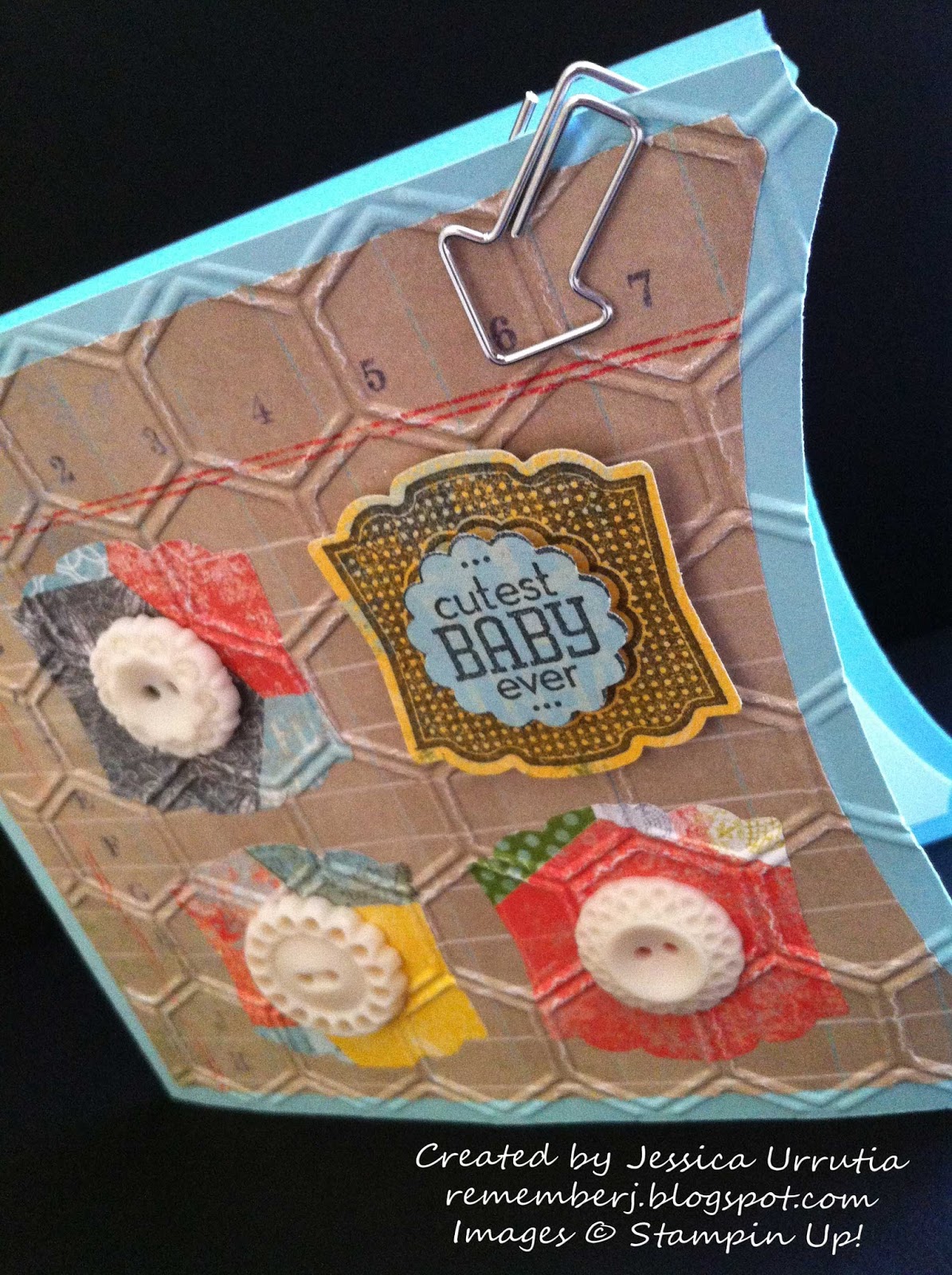 Stamp a Blessing Love Labels for a Baby Boy